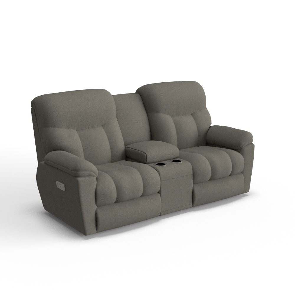 Morrison Power Reclining Loveseat w/ Headrest & Console
